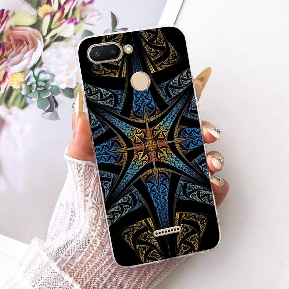 For Redmi 6 Case Cover Transparent Cute Cat Fashion Butterfly Funny Cool Painted Casing M1804C3DH M1804C3DG M1804C3DI