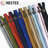 Meetee 3/5 Bucăți Kit de Reparație Fermoar Metalic #3 15-30cm Capăt Închis 40-70cm Capăt Deschis Fermoare pentru Buzunar Îmbrăcăminte Accesorii de Cusut