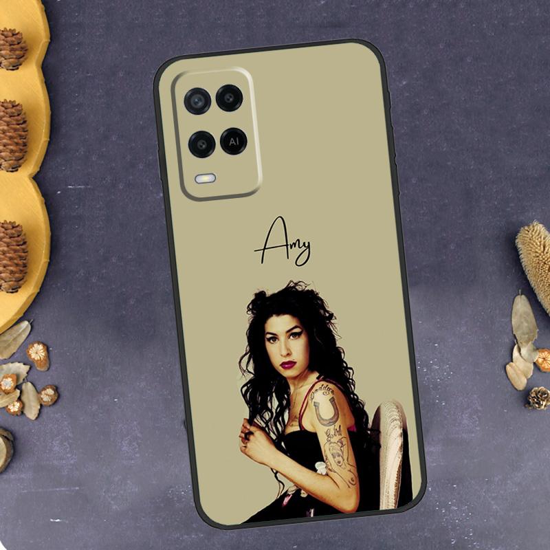 Amy Winehouse Phone Case For Oppo A79 A18 A38 A58 A78 A98 A17 A40 A60 A80 A16 A76 A96 A15 A74 A94 A54 A77