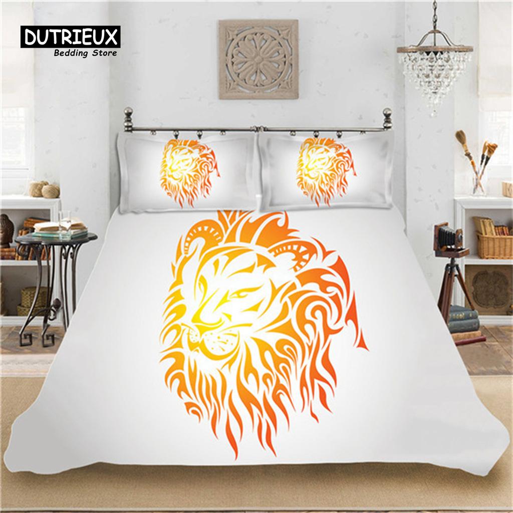 Cancer Duvet Cover Set Soft Hand Drawn Constellations Bedding Set Simple White Quilt Cover Abstract Geometric Pillowcases Decor