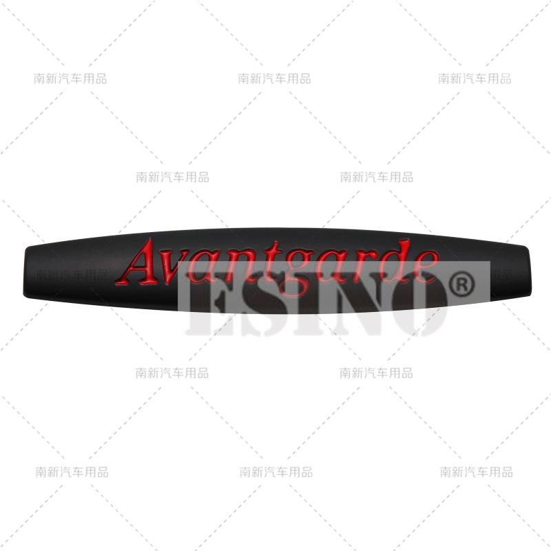 Car Styling Universal Design 3D Grand Edition Elegance Avantgarde Metal Car Body Fender Trunk Zinc Alloy Adhesive Badge Emblem