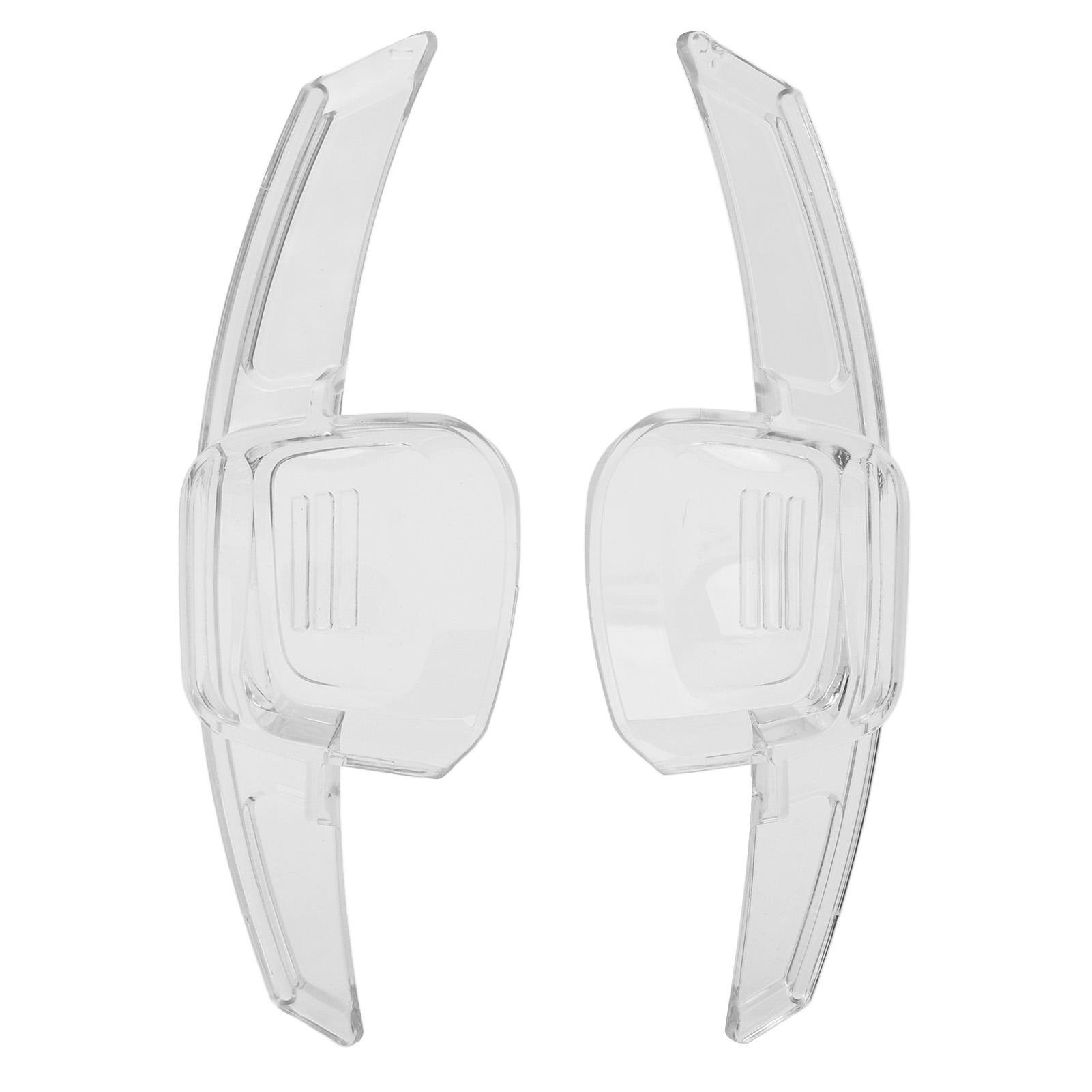 

1 пара прозрачных удлинителей для переключения передач Performance Clear Paddle Shifter для MK8 R MK6 MK2 GLI MK7 Facelift 2021+