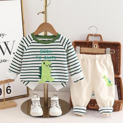 Neue Frühlingslieferung: Modische Langarm-Sweatshirt-Zweiteiler für Jungen, Mädchen, Kleinkinder und Babys.