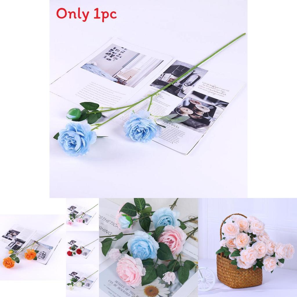 Luxury Silk Peony Flower Stems For Wedding Centerpiece Home Staging Gift For Hosts
