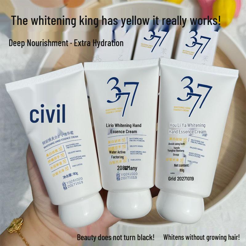377 Niacinamide Whitening Hand Cream: Moisturizing, Hydrating, Anti-Cracking Cuticle Care Essence