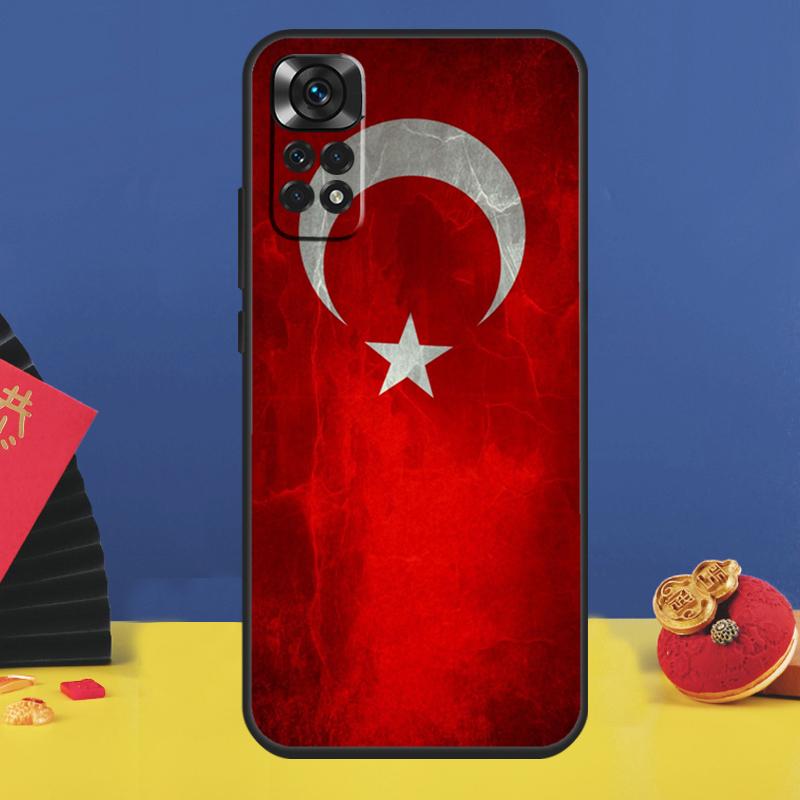 

Ретро Чехол для телефона с флагом Турецкой Республики Для Xiaomi Redmi Note 14 Pro 13 11 9 10 12 15 Pro Plus 10C 12C 13C 14C 15C Чехол Redmi Note 10 4G