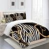 Luxury Brand Pink Gold Design Baroque King Queen Twin Full Bedding Sets Single Double Bed Duvet Cover Set And 2 Pcs Pillow Cover
