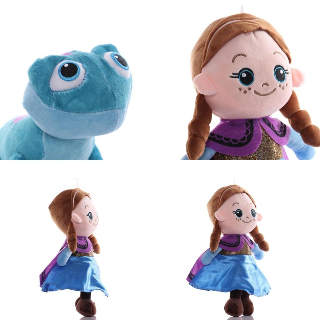 Disney Frozen 2 Stuffed Elsa&anna Princess Plush Doll Birthday Gift For Kids