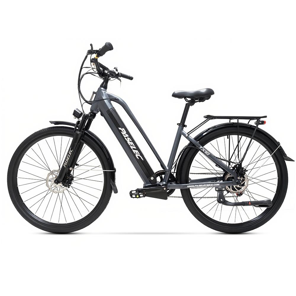 PASELEC TX10 All-Terrain E-Bike 350W Motor City Commuter Ebike 48V19.2AH Battery Adult Electric Bicycle 700X40C ALL-TERRAIN FAT Tire Electric Bike