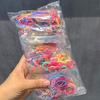 155/577Pcs Colorful Girls Hair Bands No Hurt Hair Hair Clips Kids Hair Accessories  Girls Children