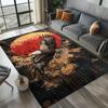 Nature Bald Eagle Carpet Animal Pattern Soft Non-slip Area Rug  Artistic Home Decor Floormat for Living Room Bedroom Kids Room