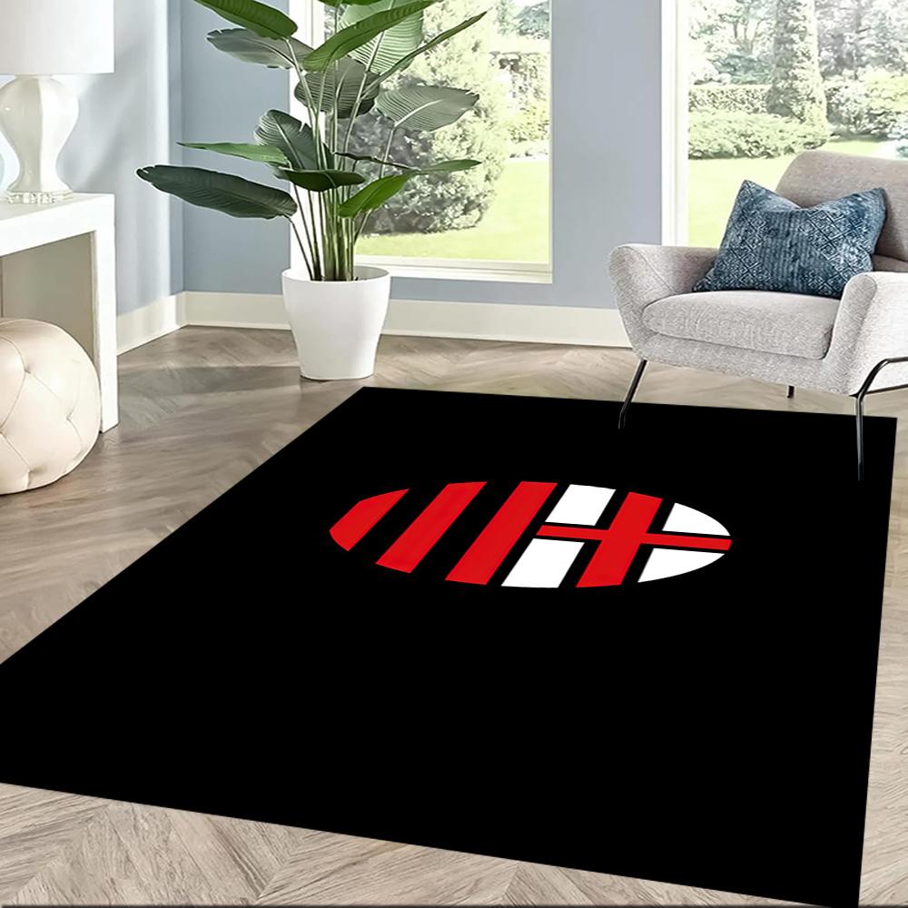 Ac Milan Area Rug Design For Hallway Balcony Outdoor Decorate Room Antislip Rug Office Home Decor Best For Christmas
