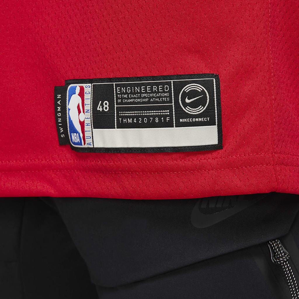 Nike Retro Limited Edition Basketball Jersey Trail Blazers Lillard 0 Men jersey Red AV4511-658