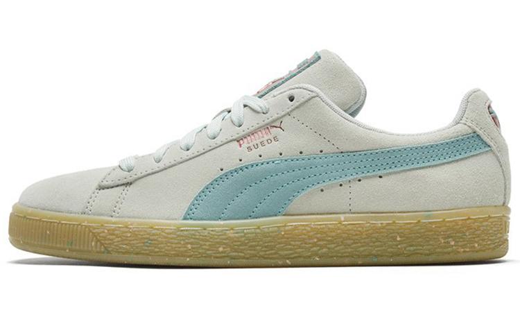 PUMA Suede Classic Grey/Blue Women s 367048-01 35.5