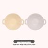 Double-Eared Ceramic Dipping Dish for Sauces and Snacks