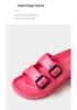 Sandales compensées à double bride pour femme en EVA