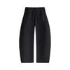 NVG·YOUNG Men's Fleece Lined Drawstring Curved Leg Sweatpants
