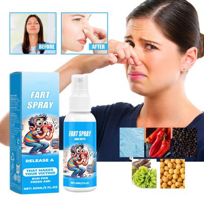 SUPER PUZZA (Formato Mega 60ml) - Spray per scoregge - Puzzo extra potente 'incredibilmente forte' - Scherzo con odore di cacca finta - Puzza di gas super 'cattivo'