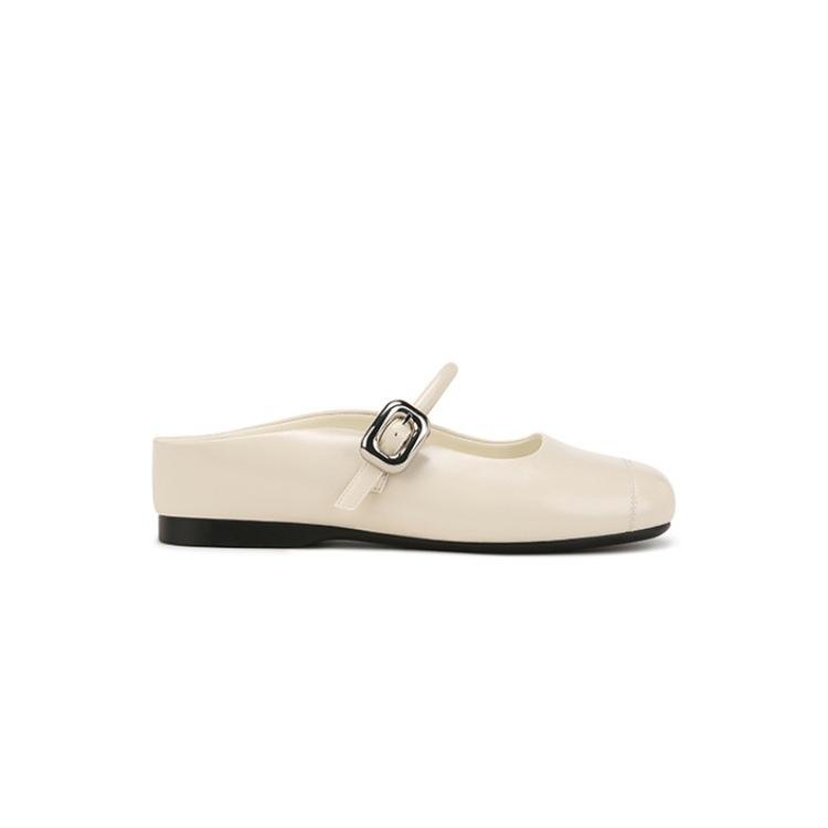 

[Шей Су Иинь] Полусабо версия~ 35 мм внутренняя высота увеличивающая пряжка с сумкой Мэри Джейн, полушлепанцы, женские сандалии, лето 39