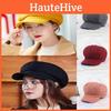 Cozy And Comfortable Women Vintage Solid Wool Gatsby Newsboy Octagonal Hat For Winter