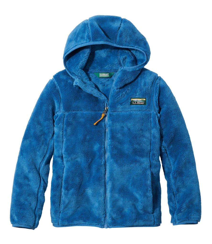 High Pile Big Size Marine 1000110207 L.L.Bean Kids' Fleece, Kids, L, 14-16, Blue,