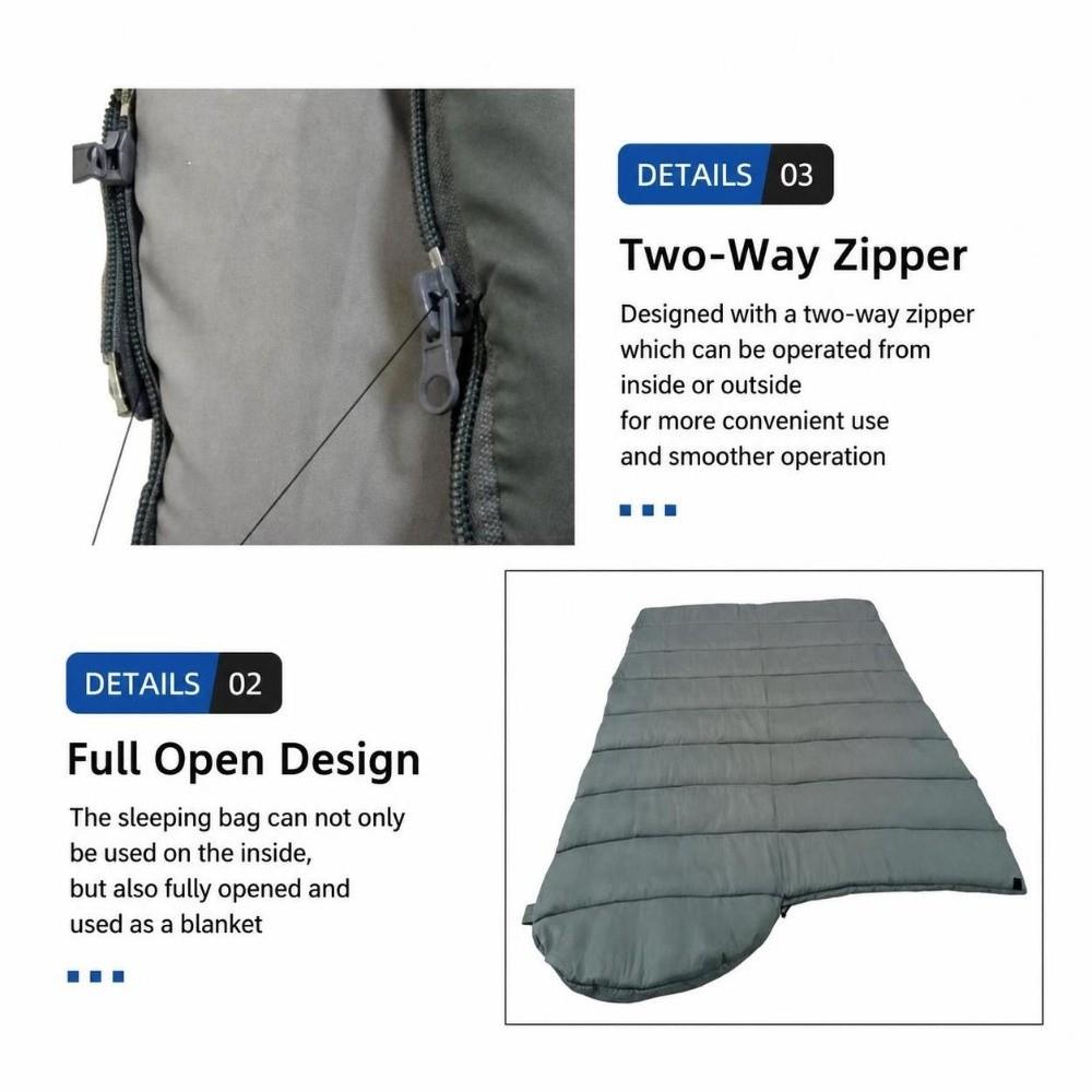 Thermal Insulation Envelope Sleeping Bag Ultralight Warm Sleeping Bag Camping Use