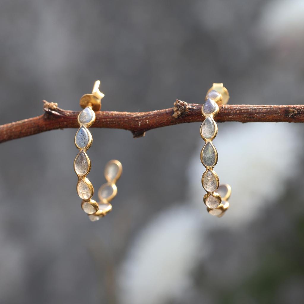 Gold Plated Jewelry, Silver Jewelry, Dainty Earrings, Gift For Her, Women Jewelry
