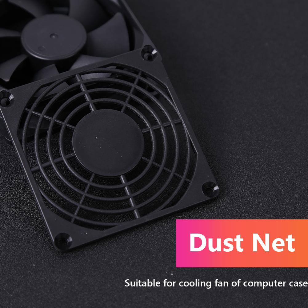 10PCS/5PCS 80mm 120mm PC Case Fan Dust Filter Screen Plastic Dustproof Grills for Desktop PC Fan Grills Computer Accessories