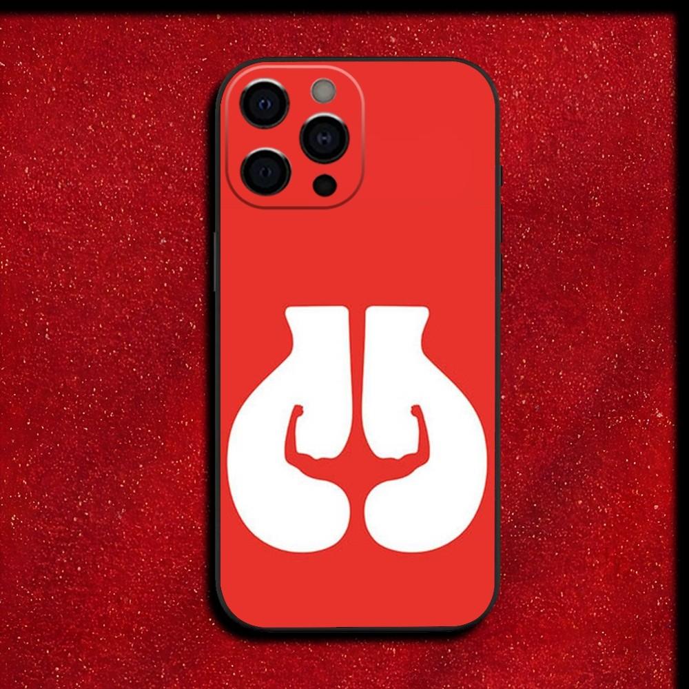 Boxing Gloves Phone Case For iPhone 16,15,14,13,12,11,Pro,X,XS,Max,XR,Plus,Mini Soft Black Cover