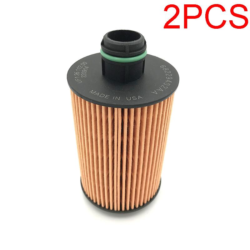 2PCS high quality 68229402AA car oil filter kits for Jeep Grand Cherokee