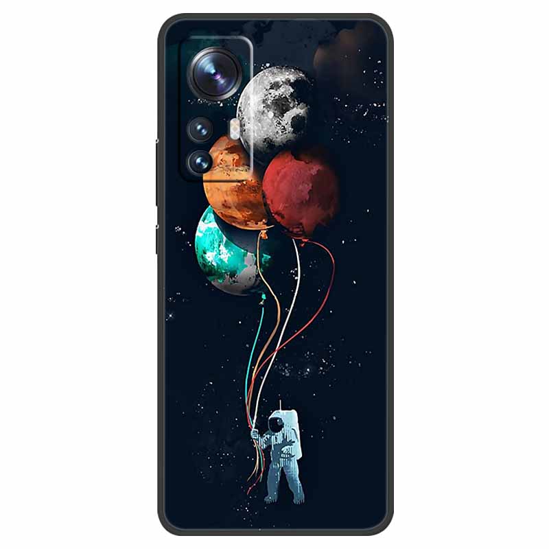 For Xiaomi 12 Lite 5G Case Shockproof Soft Silicone TPU Back Cover For Xiaomi Mi 12 Lite 5G Phone Case Mi12Lite 12Lite Cartoon