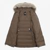 The North Face Women S rdS Down Coat Marana Wool Dark Beige