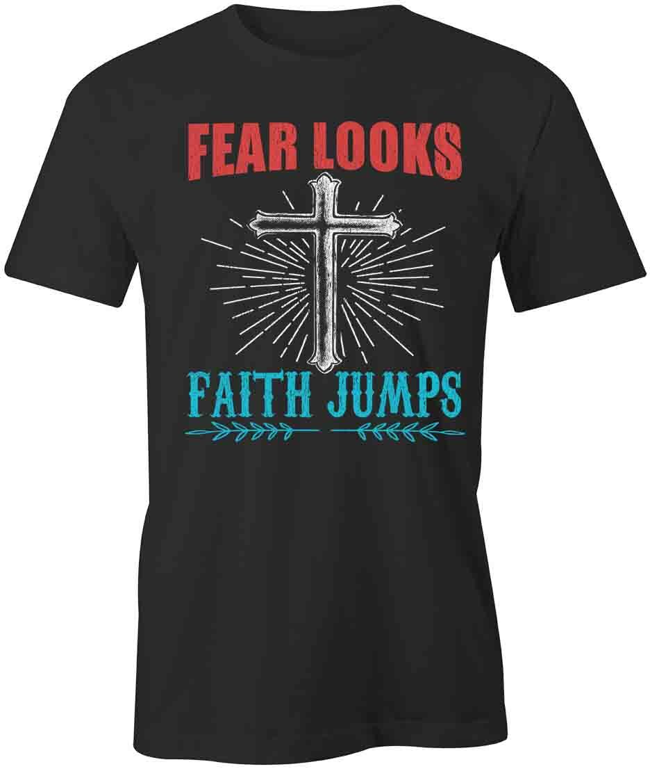 Fear Looks TShirt Tee Short-Sleeved Cotton CLOTHING RELIGION S1BCA825 S