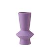 Ceramic Vase Minimalist Solid Color Vases for Flowers Abstract Art Desk Decoration Flower Arrangement Decorative Ornaments