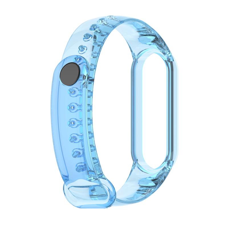 

Ремінець для годинника, сумісний із браслетом Xiaomi Mi Band 7, що змінює колір у світлому різнокольоровому браслеті Turn blue in light