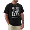 Glasgow Rangers - Niemand mag uns, das ist uns egal - T-Shirt im verwaschenen/abgenutzten Look für Jungen, Weiß, neue Ausgabe, lustige Herren-T-Shirts