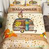 Maple Leaves Polyester Duvet Cover Set Fall Theme Comforter Cover With Pillowcase King Queen Size For Kids Boys Girl Bedding Set