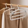 Retractable Non-slip Multi-functional Folding Clothes Drying and Hanger Rack