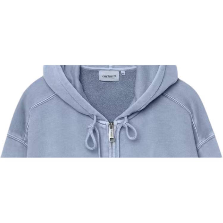 Carhartt WIP SS26 Hooded Nelson Jacket Heavyweight Loose Fit Zip Kangaroo Pocket Long Sleeve Jacket Men jackets I033064-3HX-GD
