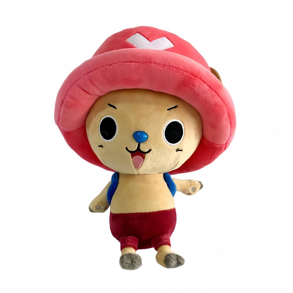 Genuine One Piece Luffy, Chopper, Zoro Plush Figures (20-30cm) - Anime Cartoon Dolls, Perfect Gifts