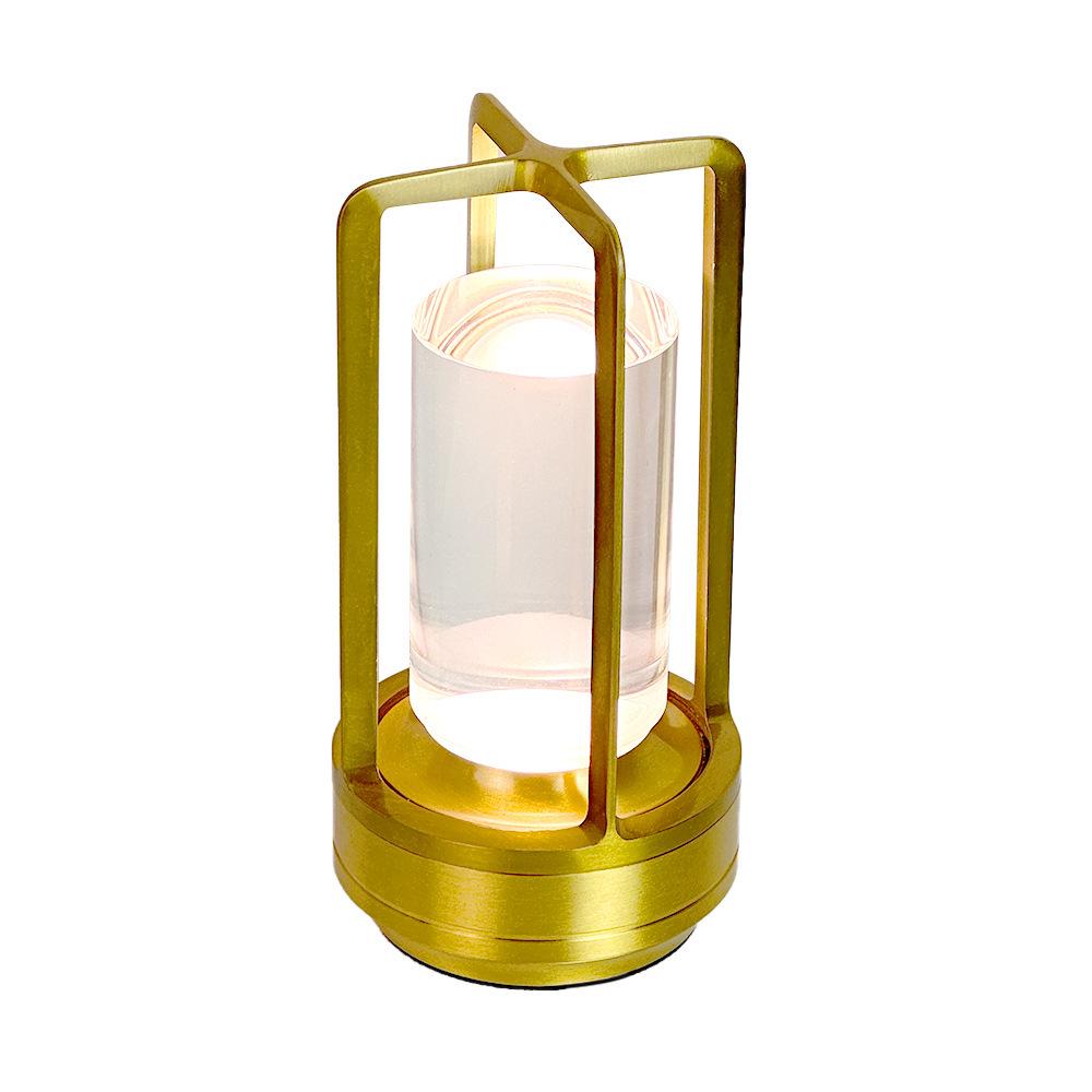 Cross-Border Full Aluminum LED Charging Desk Lamp: Touch Bar Table Lamp for Hotels and Bedrooms