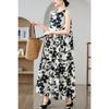 2024 Plus Size Women's Sleeveless Tank Top Long Dress - Simple Summer Style