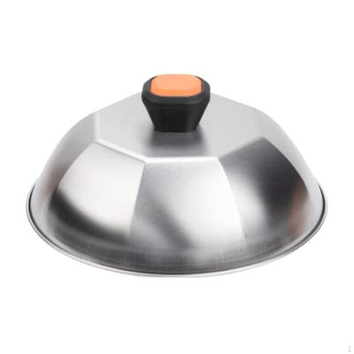 Tapa para asar Tapa para derretir Alimentos Resistente Multiusos Domo para plancha Parrilla para hamburguesas