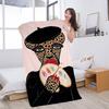 Egypt Colorful Abstract Tiger And Leopard Beach Towel Colorful Bath Towels For Girl Microfiber Quick Dry Sand Free Beach