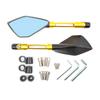 Motorcycle Handlebar Accessory: Rear View Side Mirrors Handlebar Rear View Mirrors Anti-glare Mirror 8/10mm