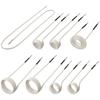 Induction Heater Coil Kit 8PCS Most Used Induction Heater Coils with Varying Lengths, Heat Resistant Induction Heater Tool with Flexibility and Long