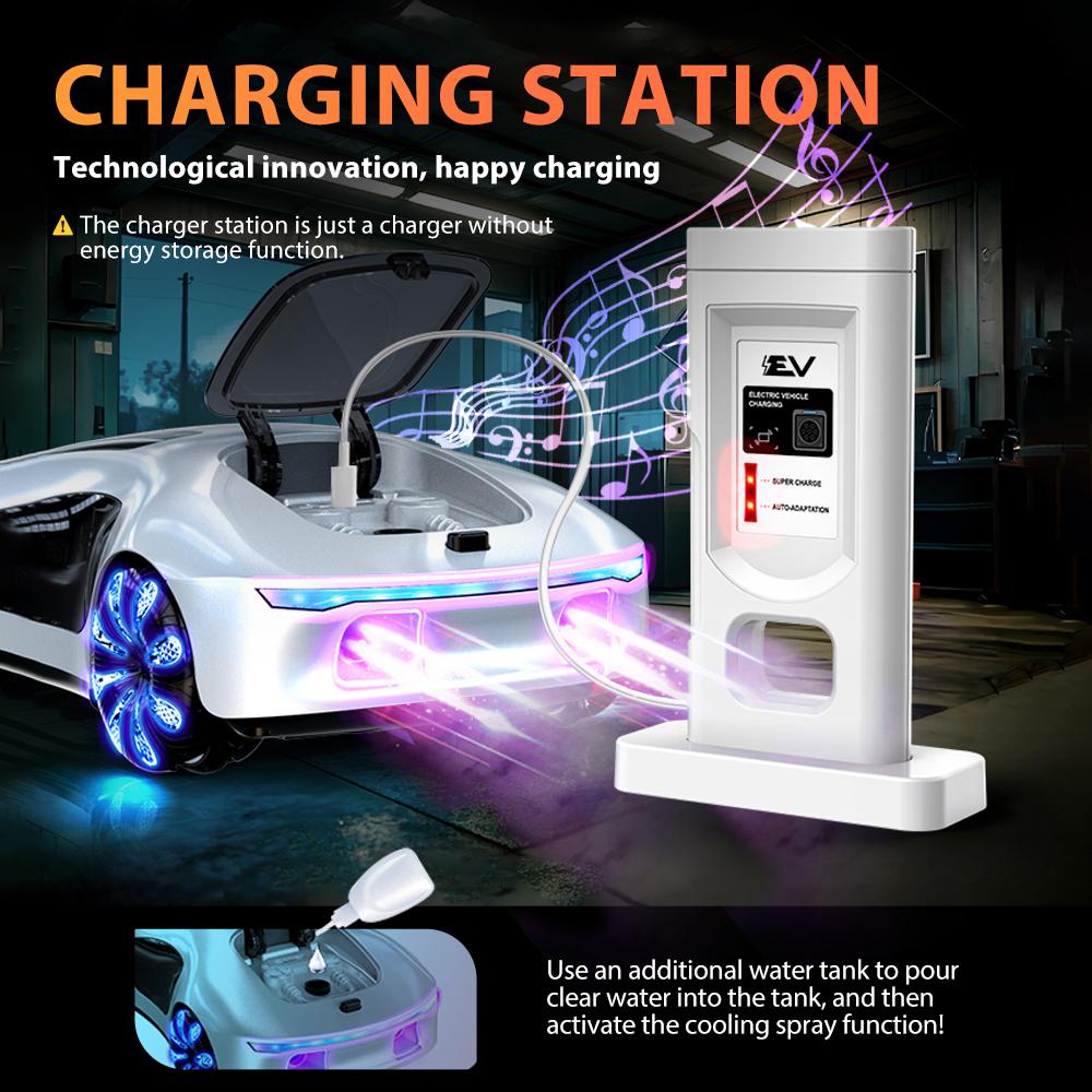 Rc Cars Toys For Boys 2.4Ghz Remote Control Car With Cool Lights Music & Sprayeffects Gesture Sensing Gifts For Boys Girls
