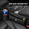 Car Seat Crack Filling Storage Box Auto Water Cup Phone Holder For Alfa Romeo 156 159 147 4C 8C 166 Giulia Giulietta Mito