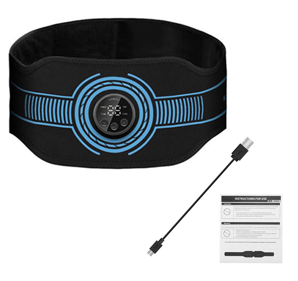 

New Charging Style Body Slimming Belt EMS Electric Abdominal Muscle Trainer Weight Loss Device Body Shaping Fat Burn Fitness