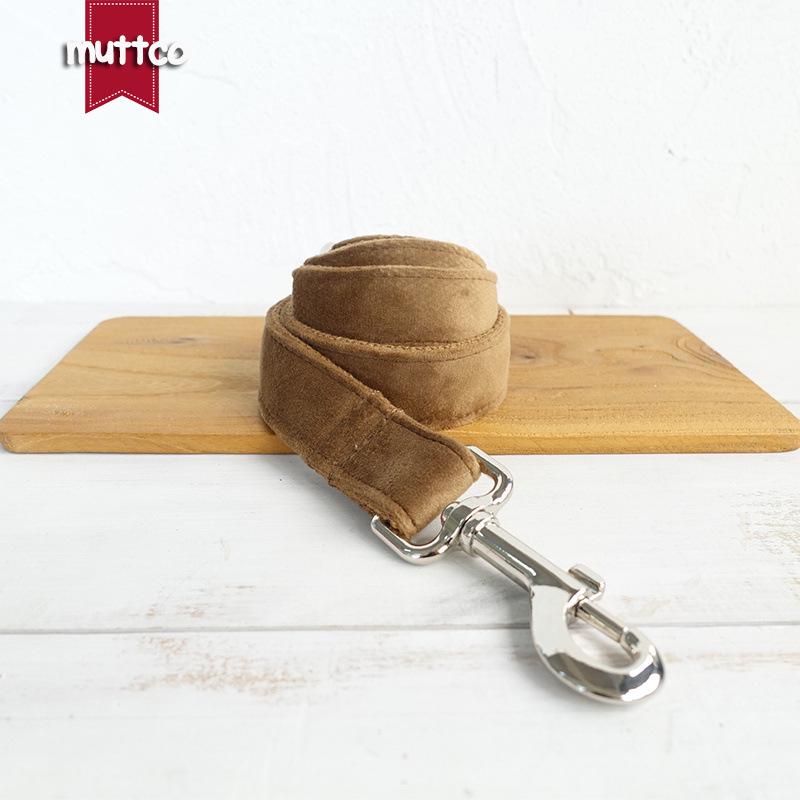MUTTCO Handmade Double Layer Thickened Dog Collar and Leash UDL-079 XS